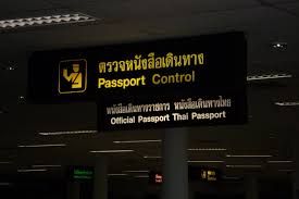 passport control for Thai resident